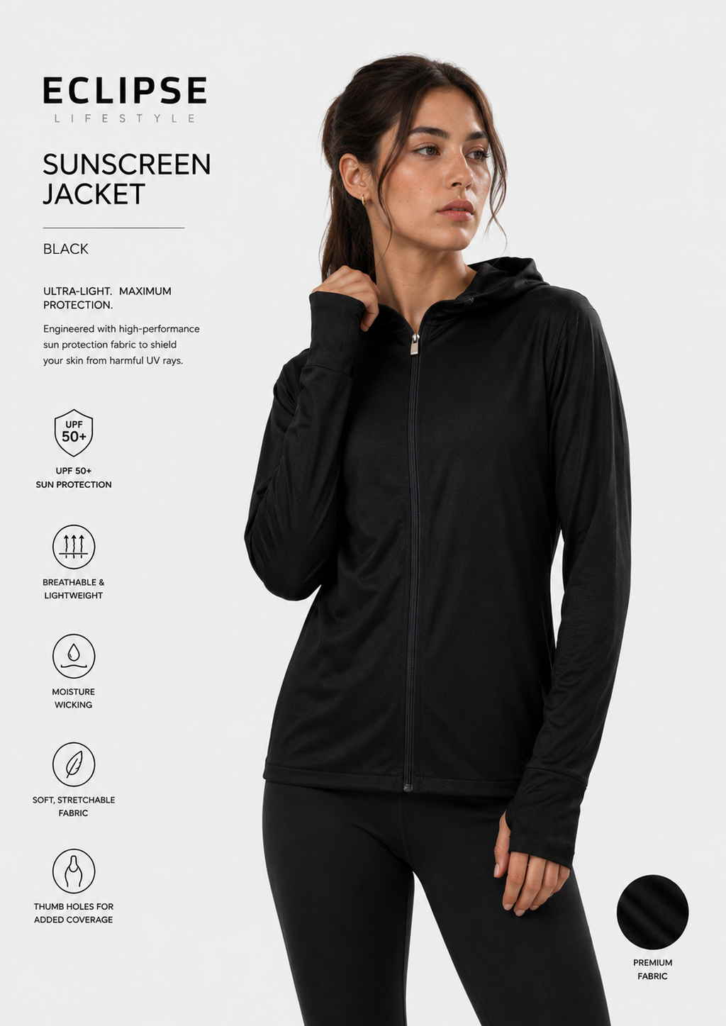 Eclipse Shade - Women's sun-protection jacket