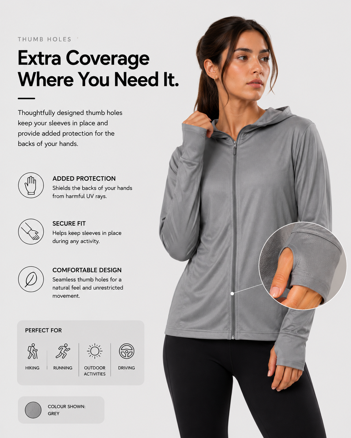 Eclipse Shade - Women's sun-protection jacket