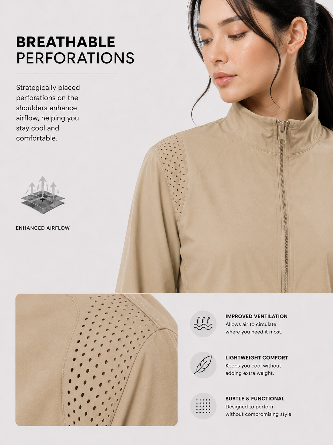 Eclipse Breeze - Women's sun-protection jacket