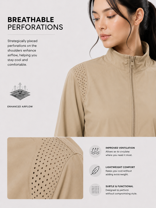 Eclipse Breeze - Women's sun-protection jacket