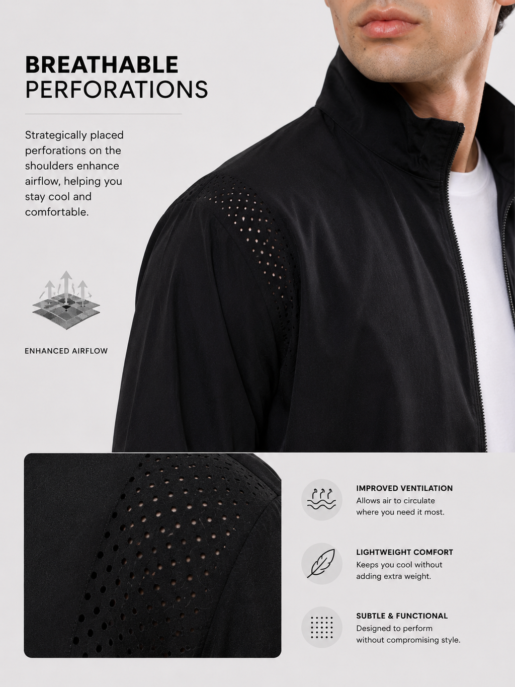 Eclipse Breeze - Men's sun-protection jacket